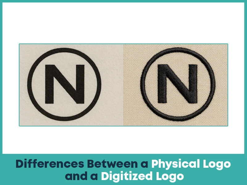 Differences Between a Physical Logo and a Digitized Logo 