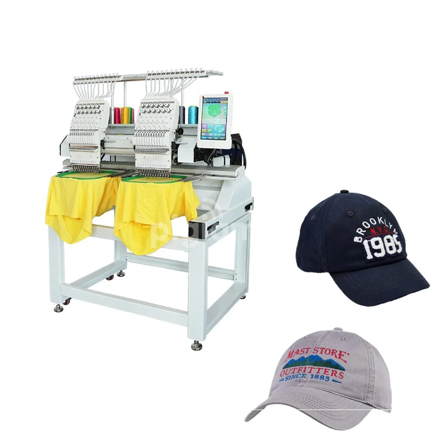 Used Embroidery Machine for Hats and Shirts