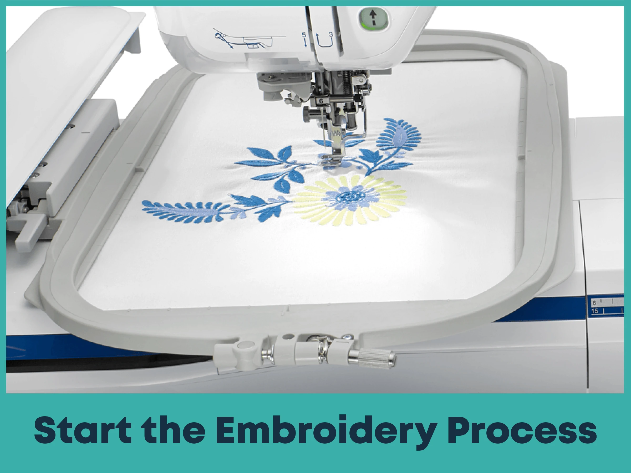 Start the Embroidery Process