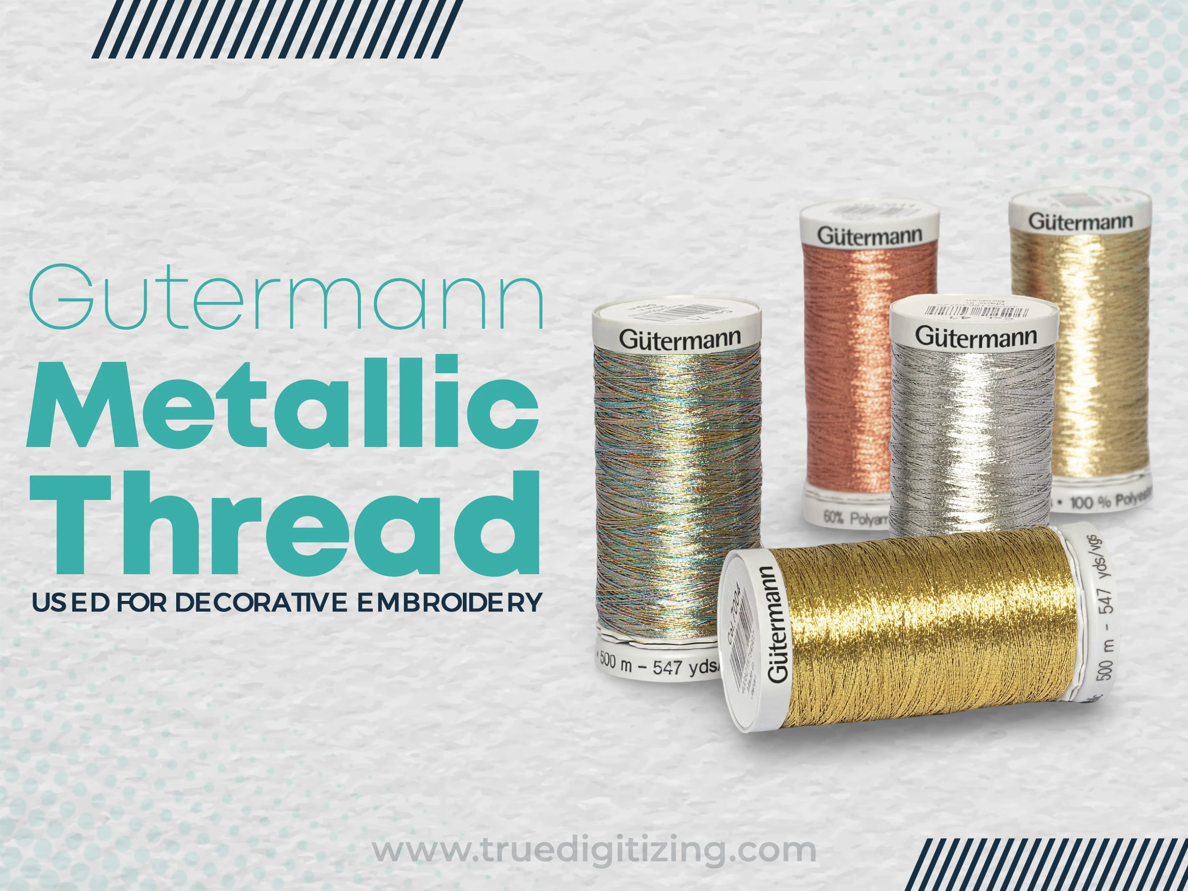 Gutermann Metallic Thread