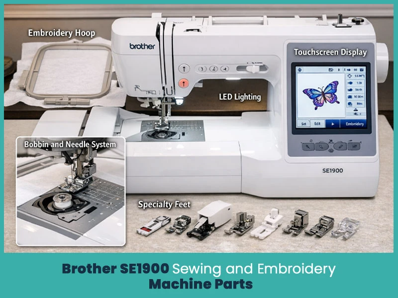 Brother SE1900 Sewing and Embroidery Machine Parts