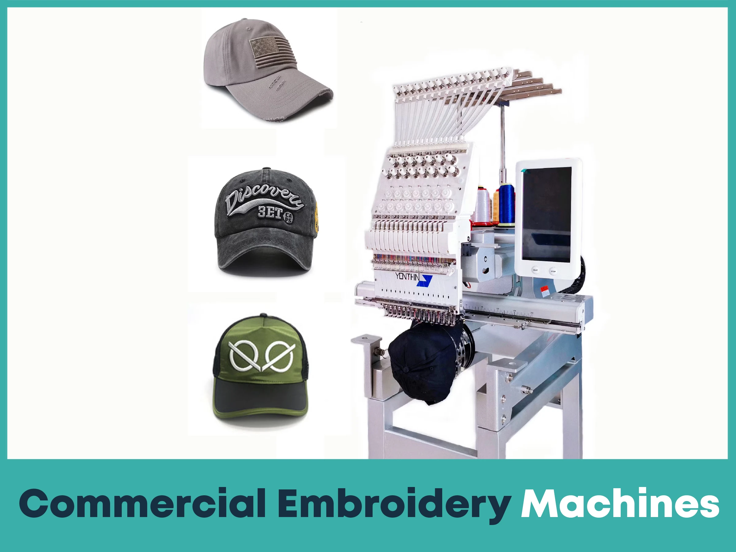Commercial Embroidery Machines