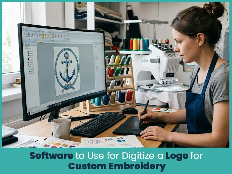 Software to Use for Digitize a Logo for Custom Embroidery