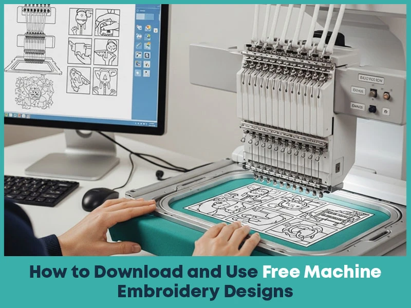 How to Download and Use Free Machine Embroidery Designs