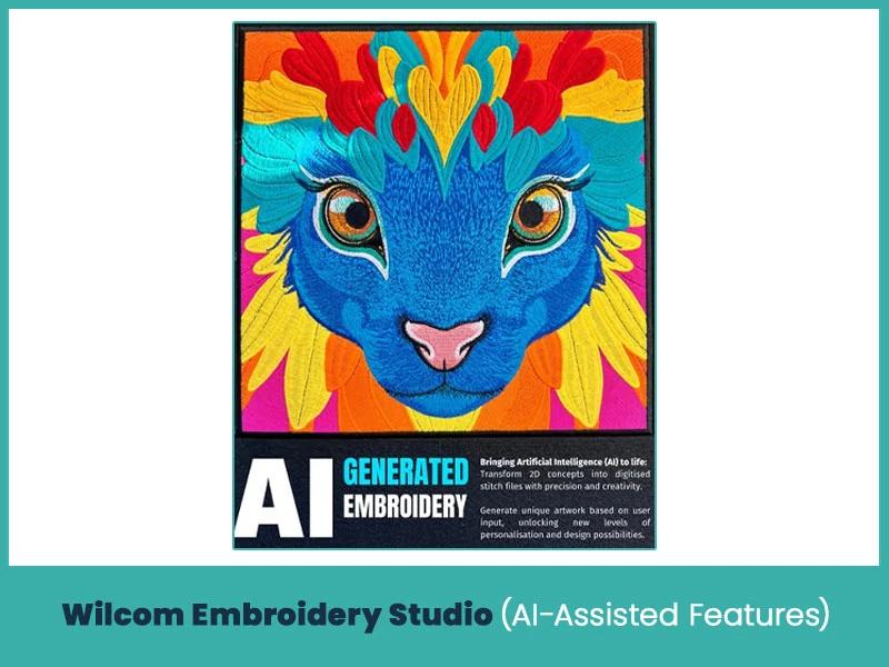 Wilcom Embroidery Studio (AI-Assisted Features)