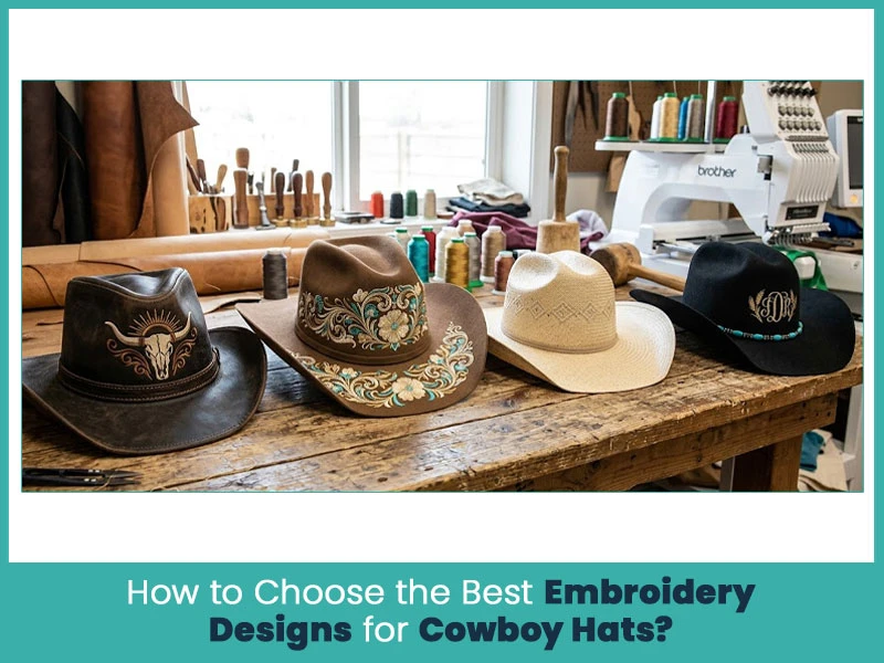 How to Choose the Best Embroidery Designs for Cowboy Hats?