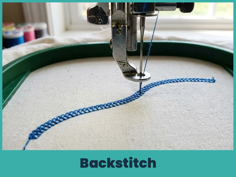 1. Backstitch