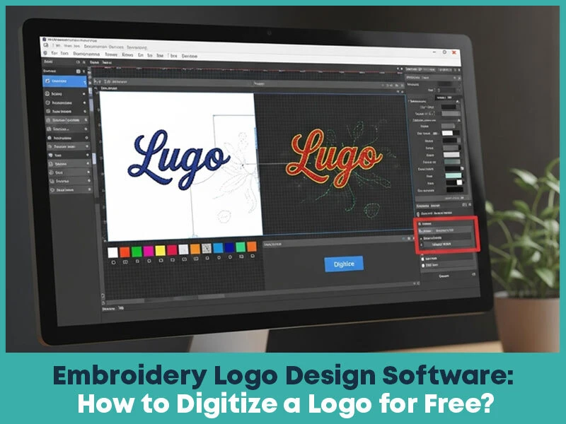 Embroidery Logo Design Software: How to Digitize a Logo for Free?