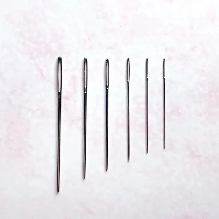 Size of Embroidery Needles