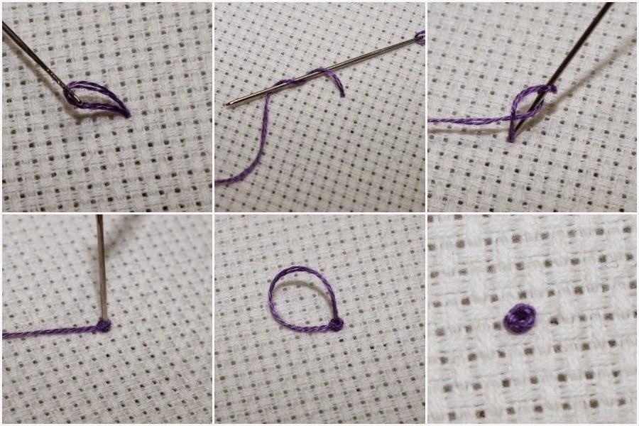 How to Make a French Knot