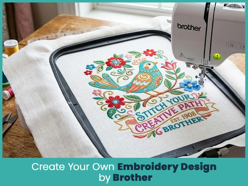 Create Your Own Embroidery Design by Brother