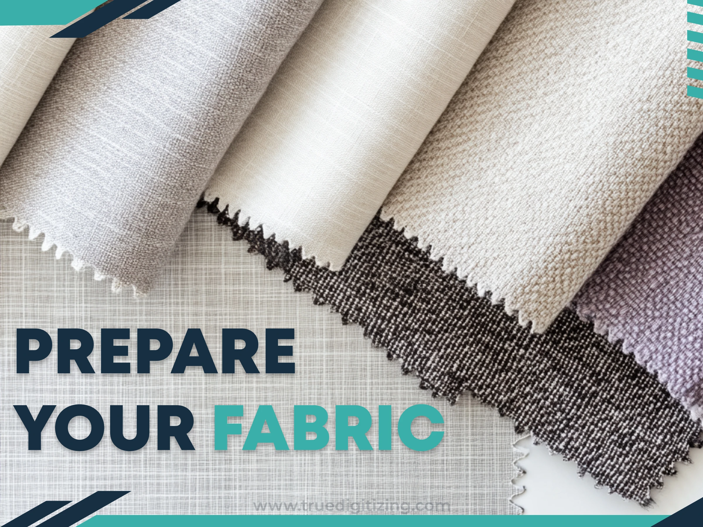 Prepare Your Fabric for embroidery