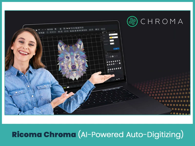 Ricoma Chroma (AI-Powered Auto-Digitizing)