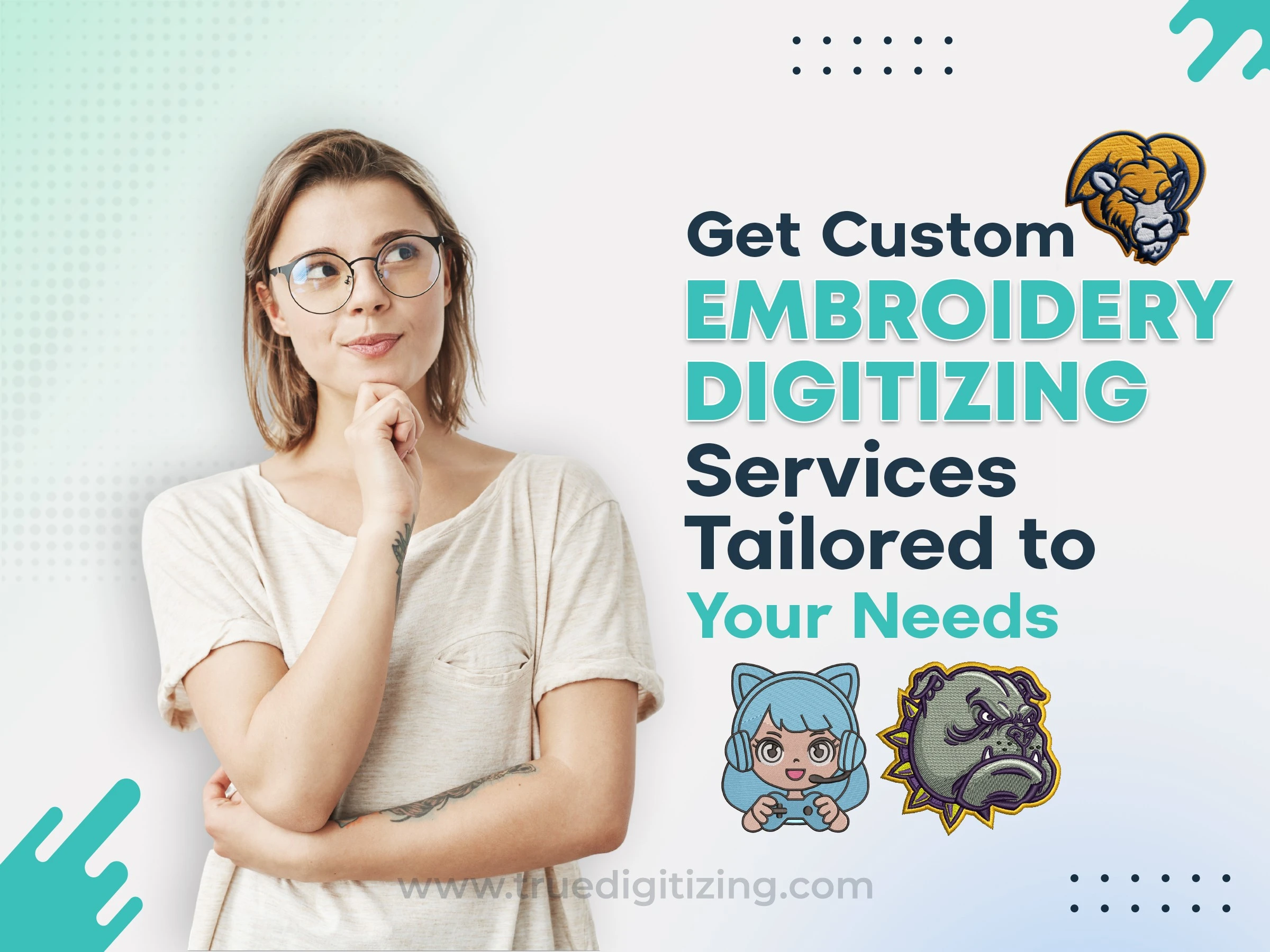 Get Custom Embroidery Digitizing Services Tailored to Your Needs