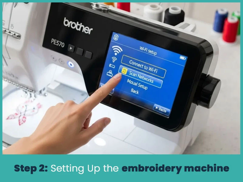 Step 2: Setting Up the Machine