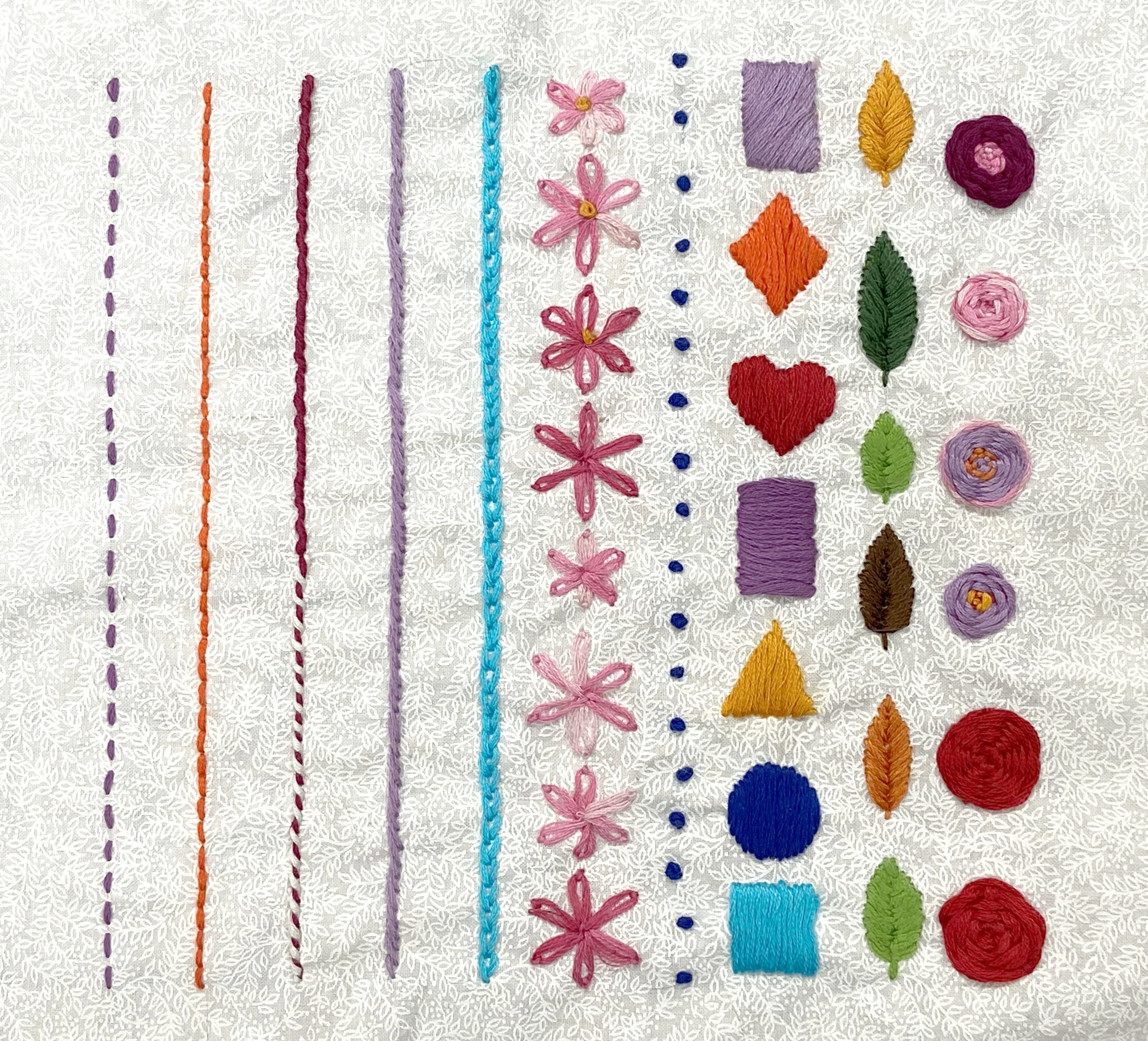 Exploring Stitch Types