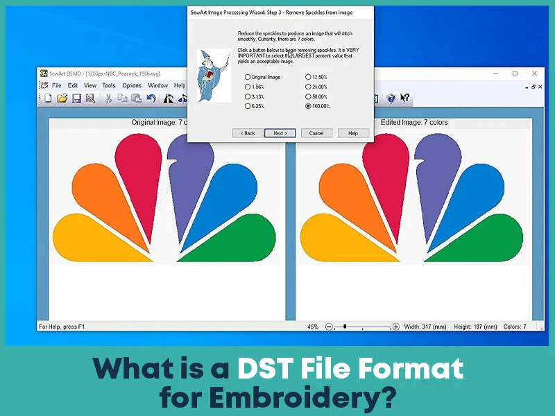 What is a DST File Format for Embroidery?