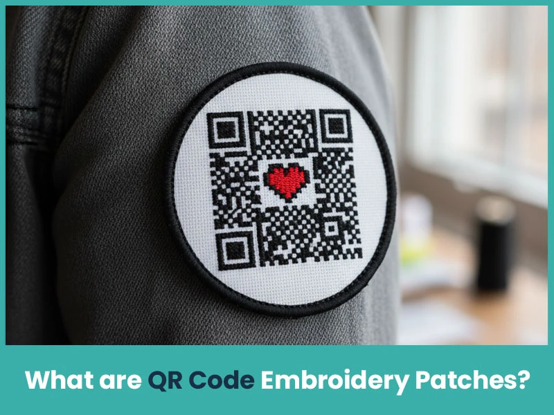 What are QR Code Embroidery Patches?