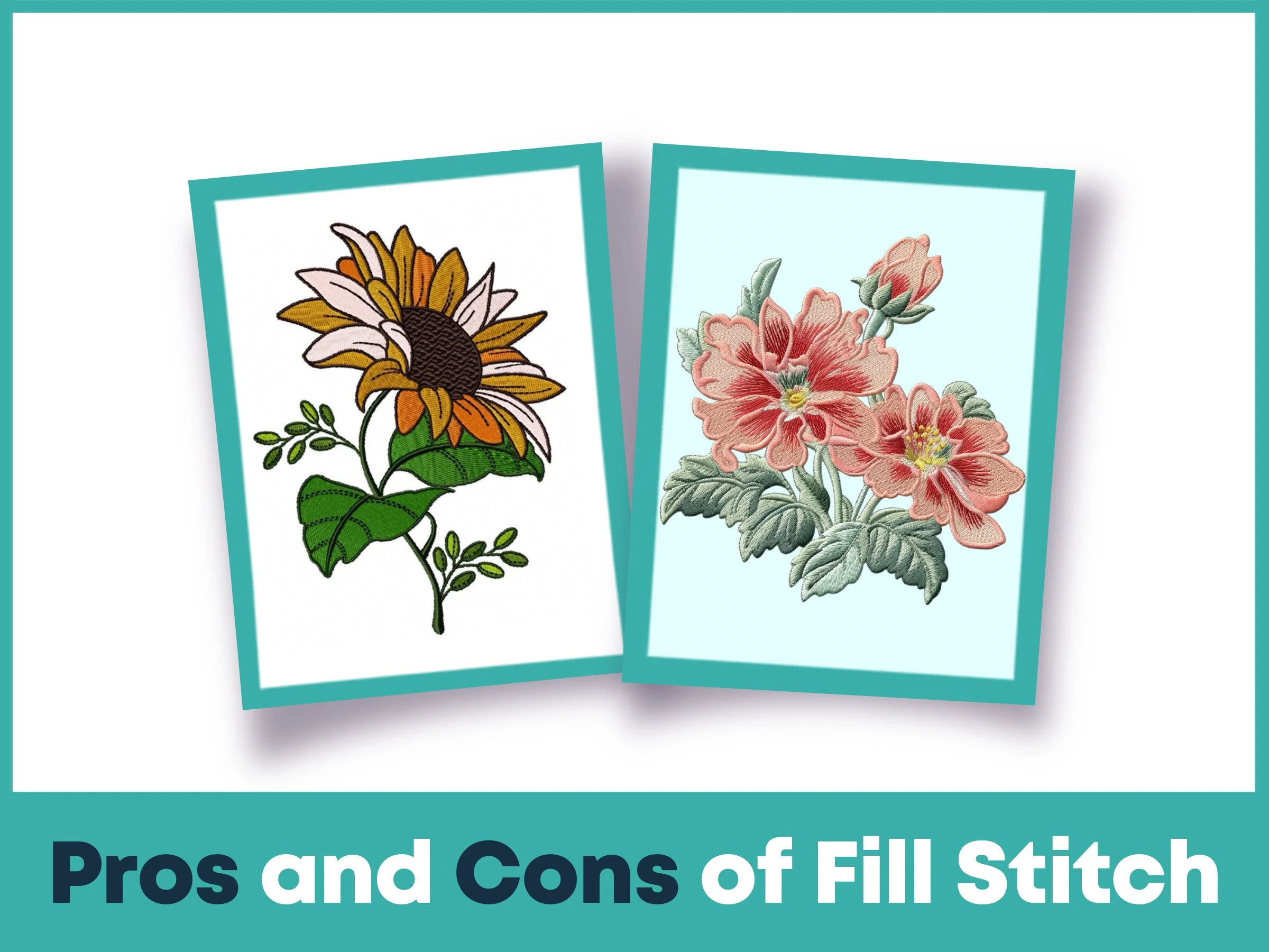 Pros and Cons of Fill Stitch