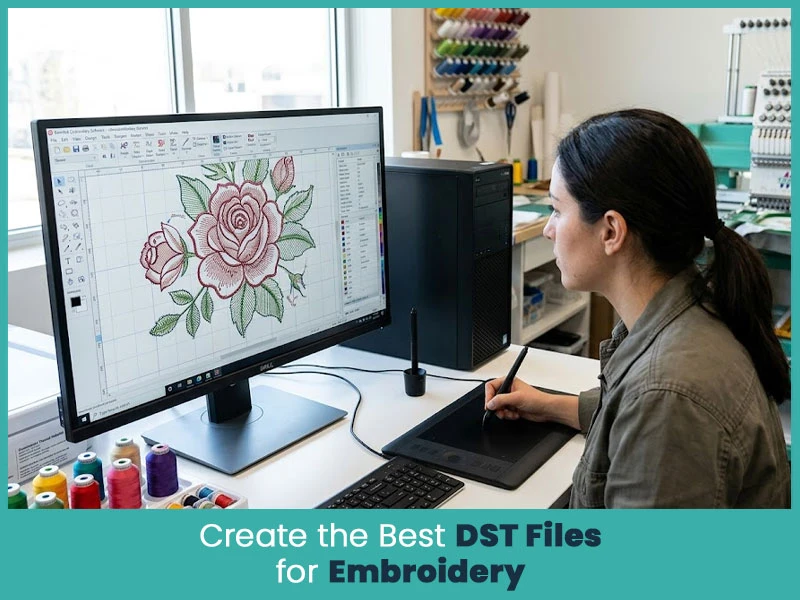 Create the Best DST Files for Embroidery