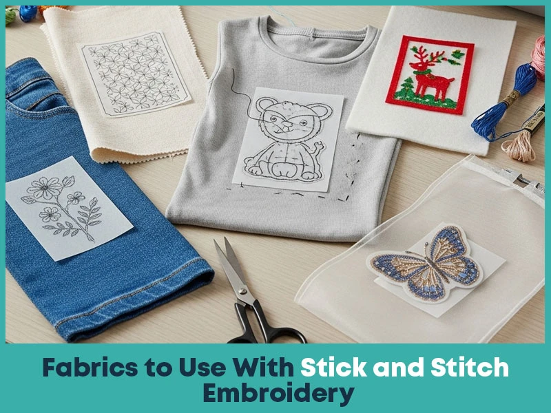 Fabrics to Use With Stick and Stitch Embroidery