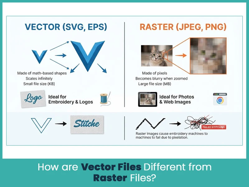 How are Vector Files Different from Raster Files How are Vector Files Different from Raster Files