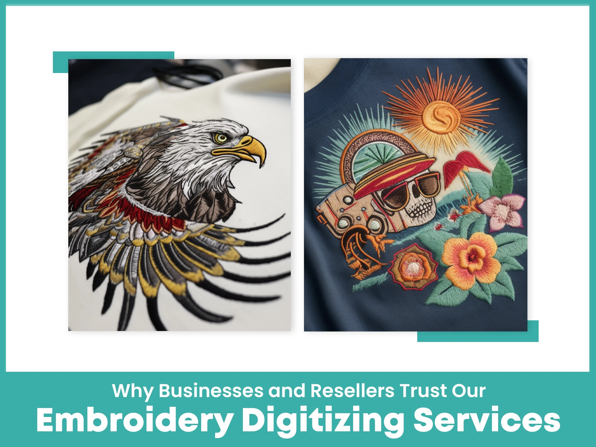 Why Businesses and Resellers Trust Our Embroidery Digitizing Services