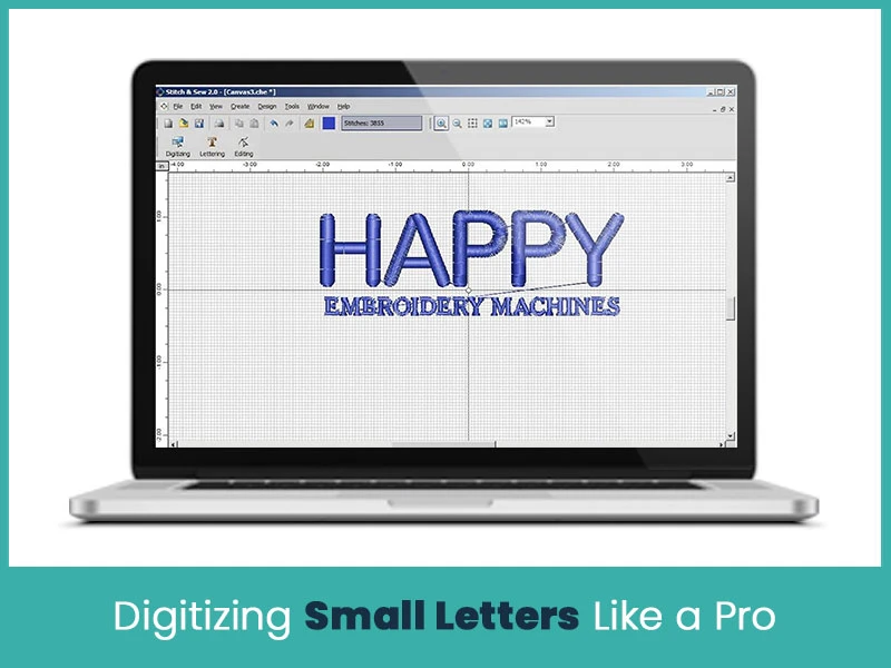 Digitizing Small Letters Like a Pro