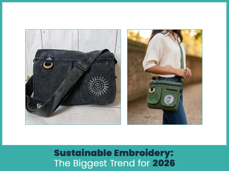 Sustainable Embroidery: The Biggest Trend for 2026