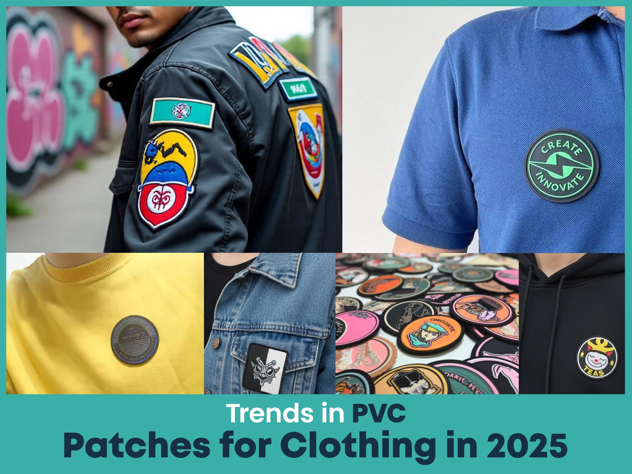 Trends in PVC Patches for Clothing in 2025