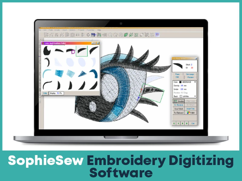 SophieSew Embroidery Digitizing Software