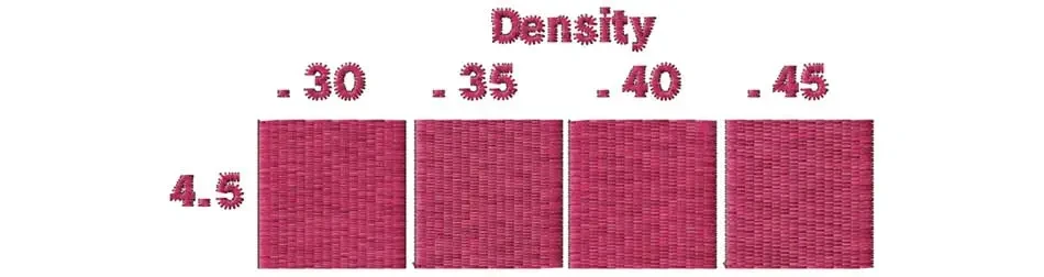 Optimize Stitch Density