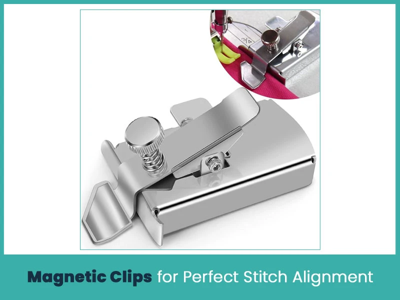 Magnetic Clips for Perfect Stitch Alignment