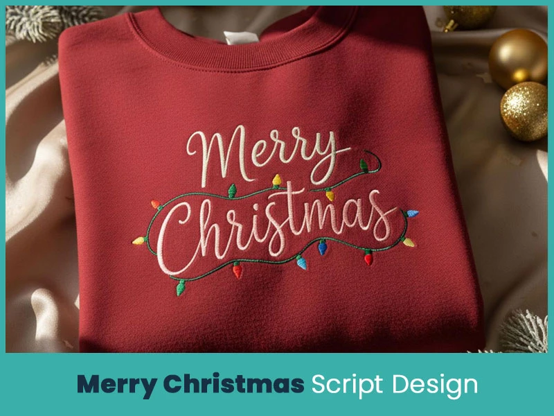 Merry Christmas Script Design