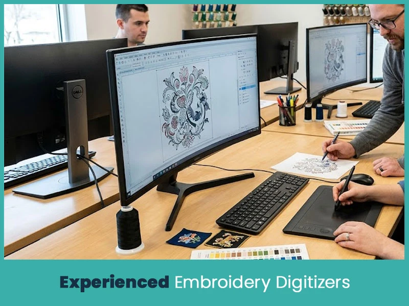 Experienced Embroidery Digitizers