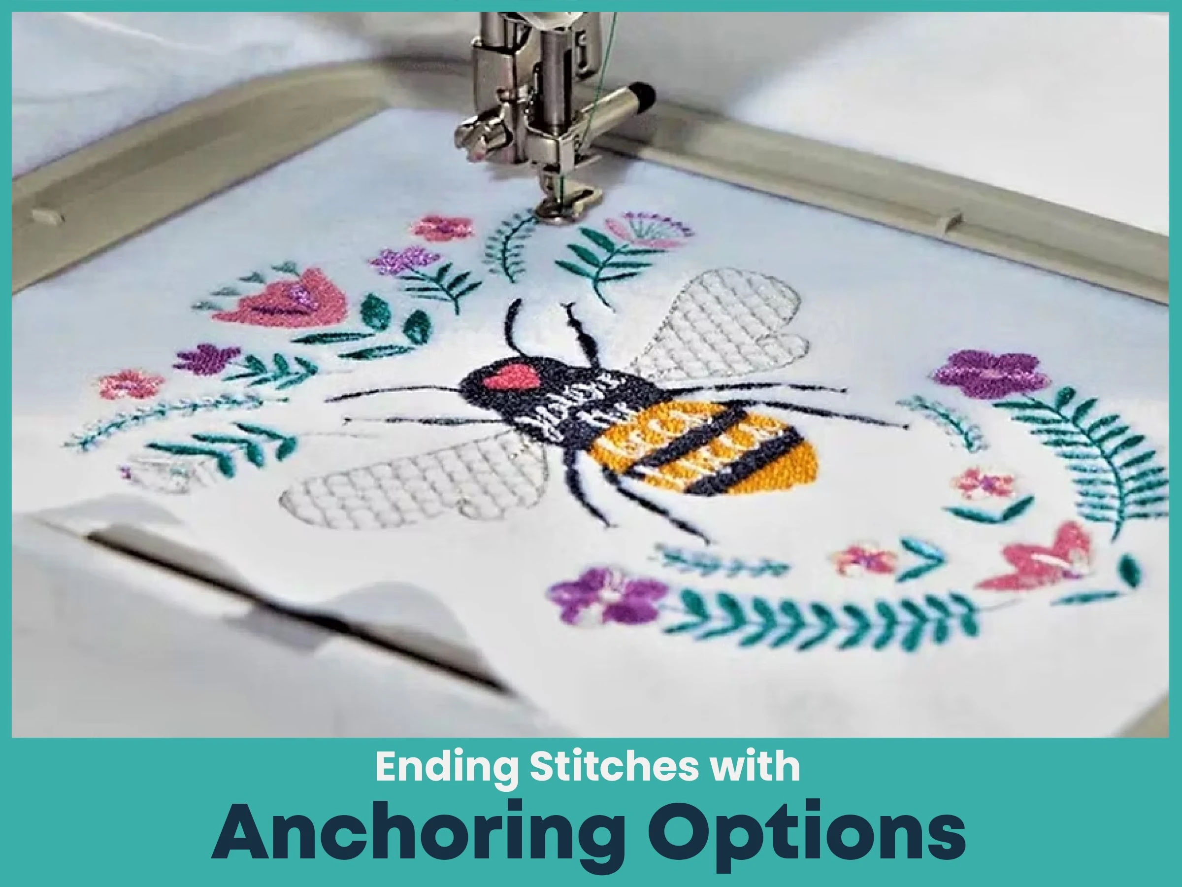Ending Stitches with Anchoring Options