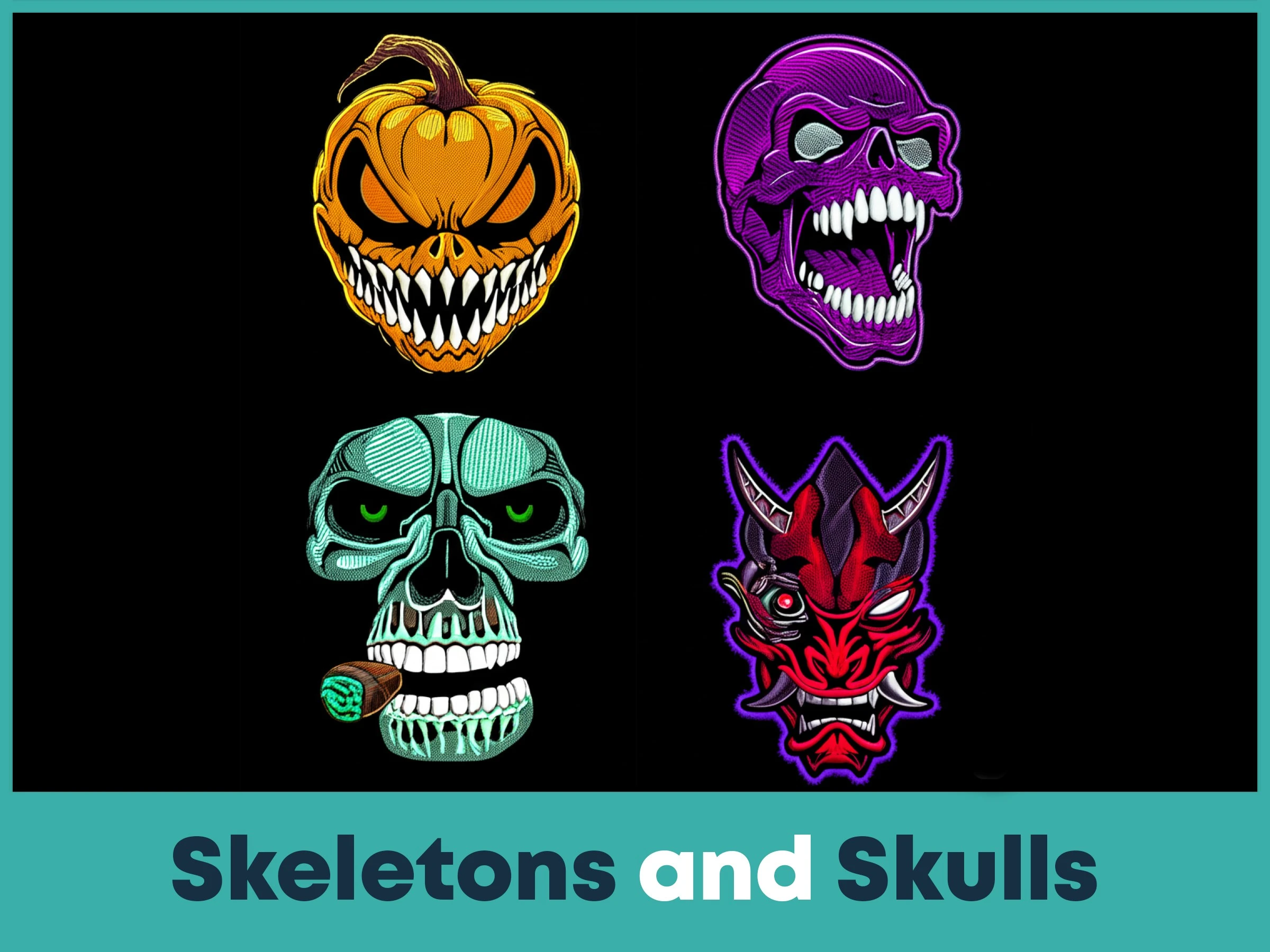 Skeletons and Skulls 