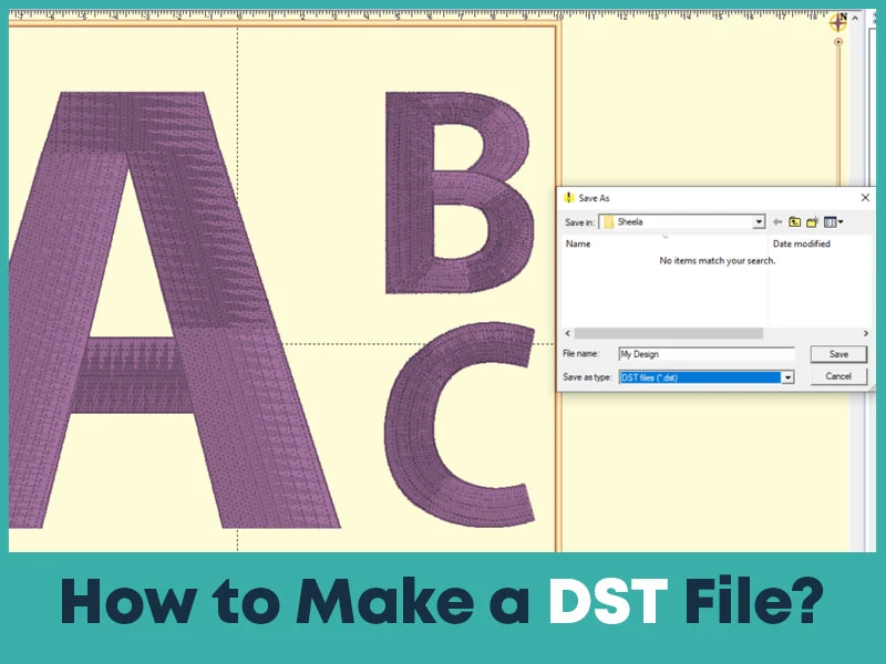 How to Make a DST File?
