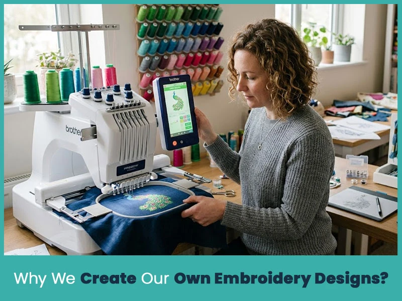 Why We Create Our Own Embroidery Designs?