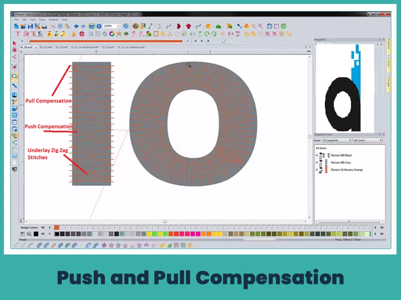 Push and Pull Compensation