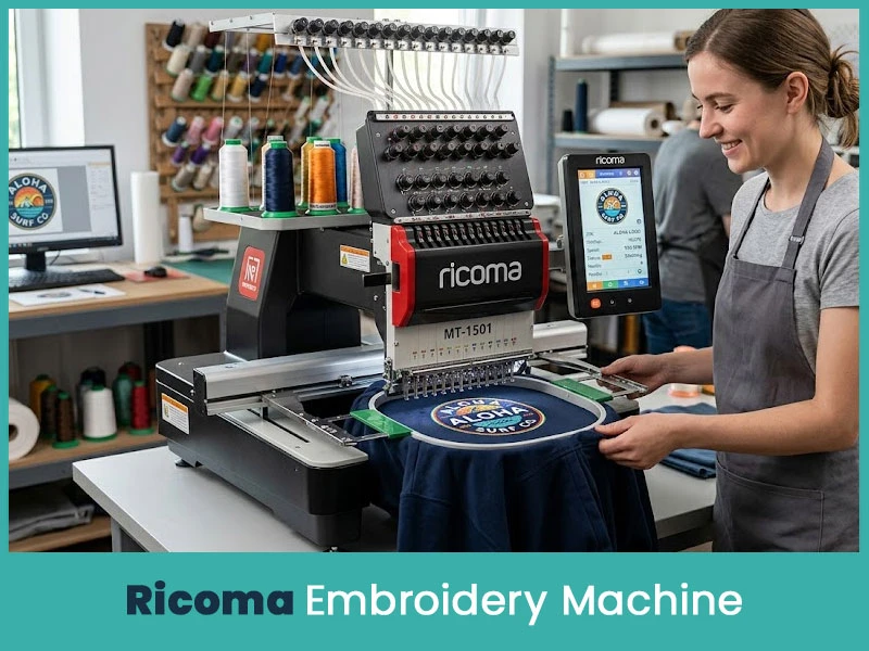 Ricoma Embroidery Machine