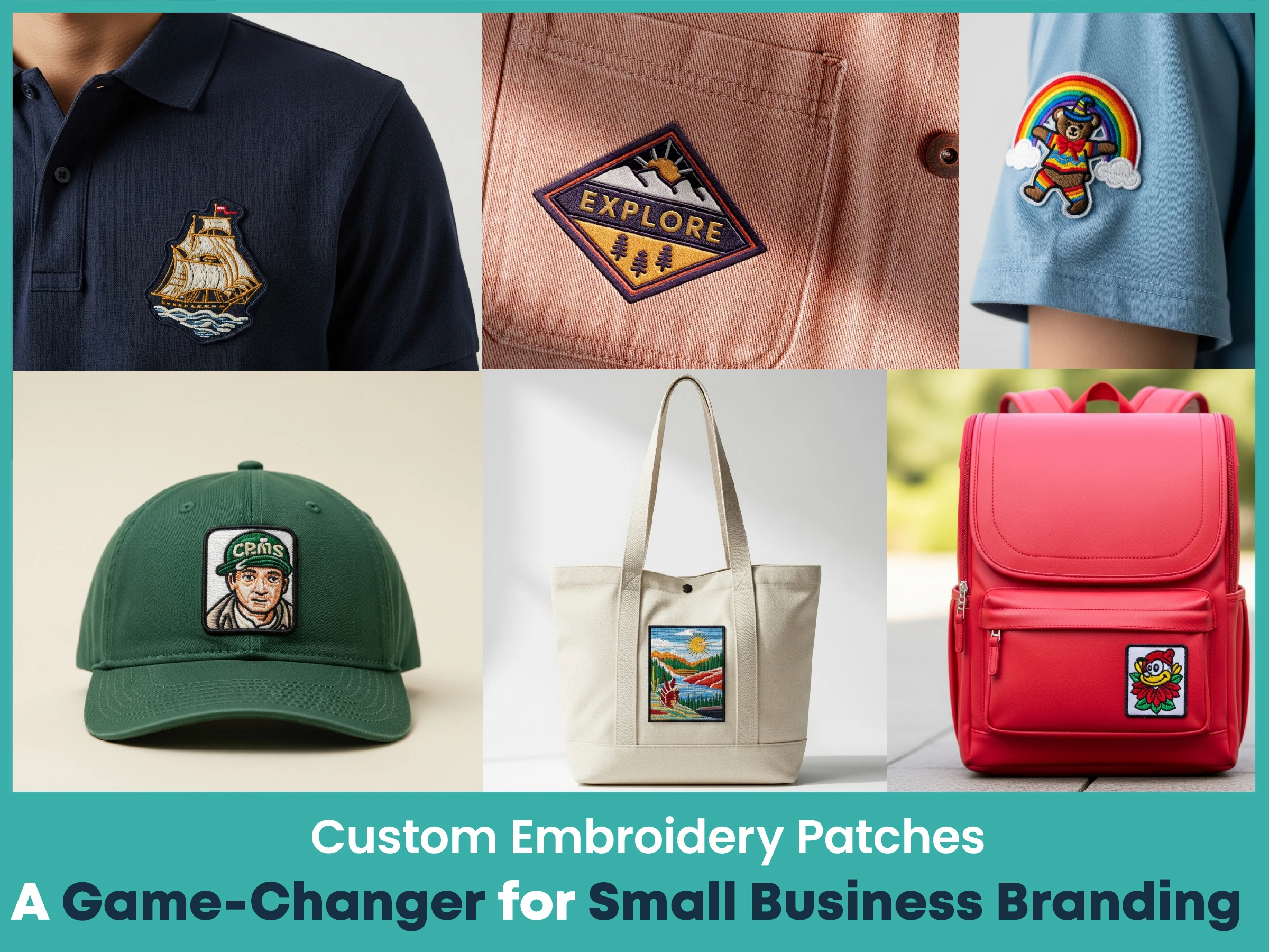Custom Embroidery Patches: A Game-Changer for Small Business Branding