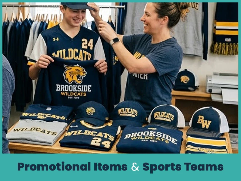 Promotional Items & Sports Teams
