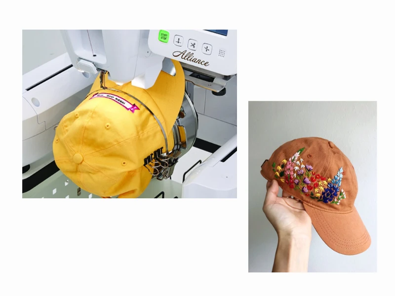 Embroidery Hats By Machine or By Hand