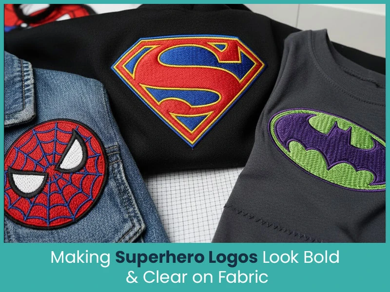 Making Superhero Logos 