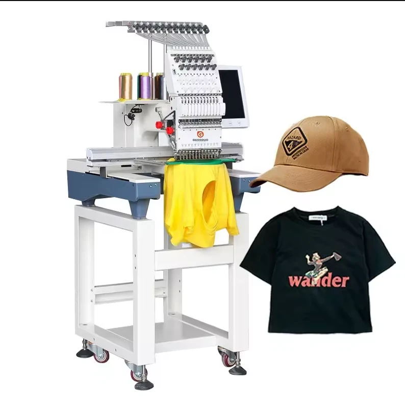 Professional Embroidery Machine for Hats and Shirts