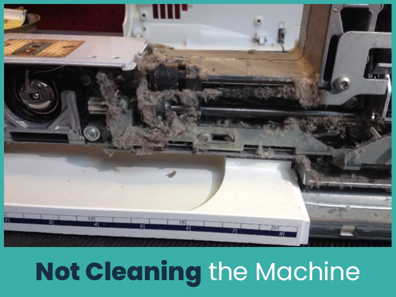 Not Cleaning the Machine