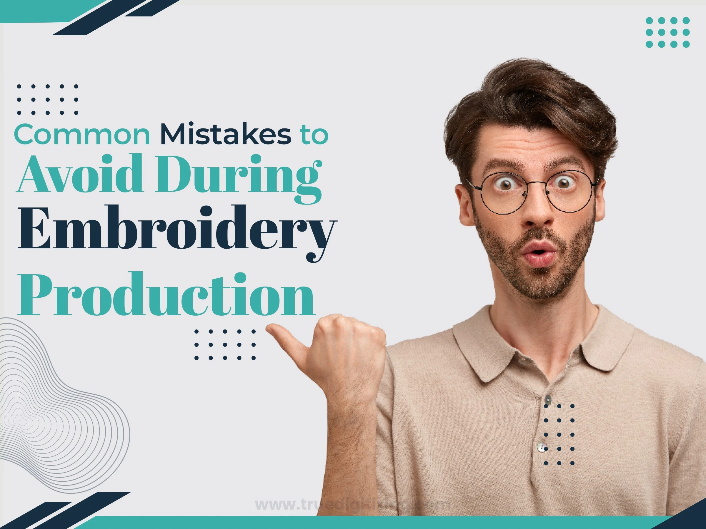 Common Mistakes to Avoid During Embroidery Production