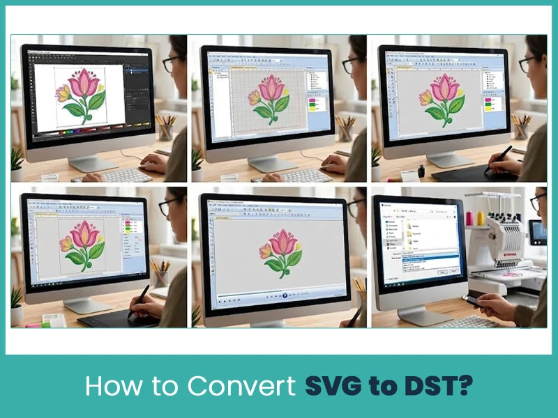 How to Convert SVG to DST?