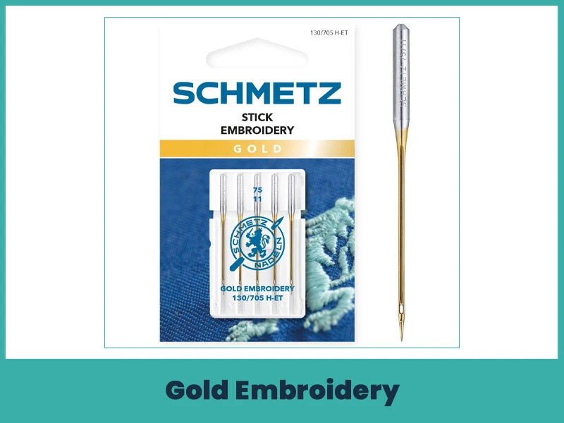 gold embroidery